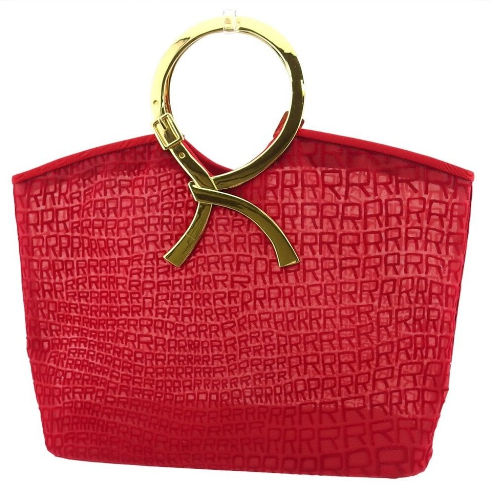 Roberta di Camerino Handbag Red gold Women Authentic secondhand